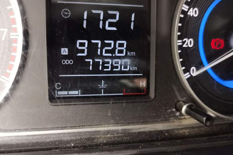 Used Dongfeng Xiaokang C56 2020 1.5L Luxury Model I DK15C Odometer Close Up