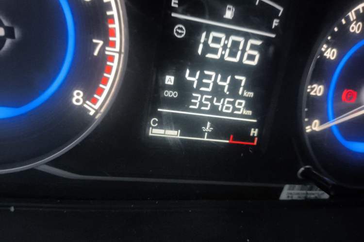 Used Dongfeng Xiaokang C56 2020 1.5L Comfort Edition I DK15C Odometer Close Up