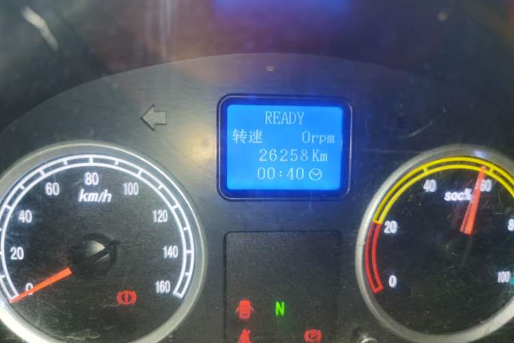 Used Dongfeng Xiaokang EC36 2017 Base Model Odometer Close Up