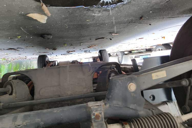 Used Dongfeng Xiaokang EC36 2021 Standard Model Ningde Times Battery Chassis Front