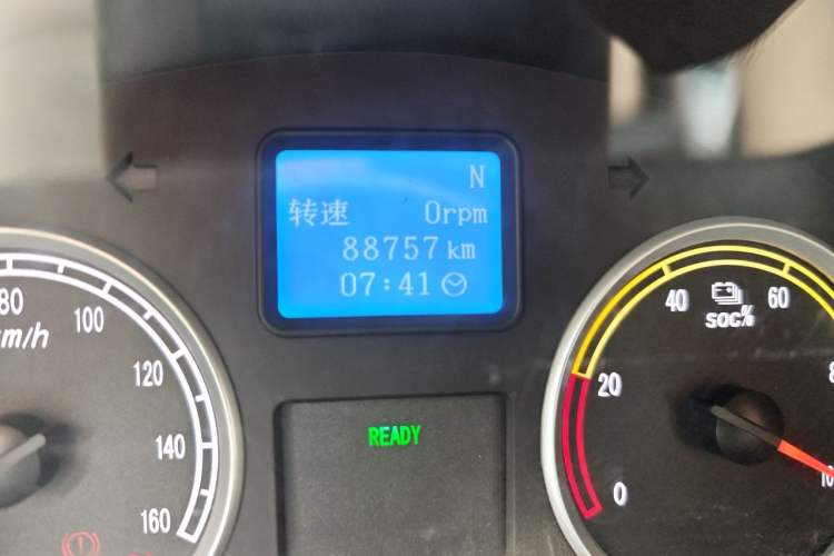 Used Dongfeng Xiaokang EC36 2022 Standard Edition CATL Battery Odometer Close Up