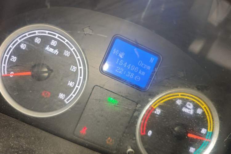 Used Dongfeng Xiaokang EC36 2022 Standard Edition CATL Battery Odometer Close Up