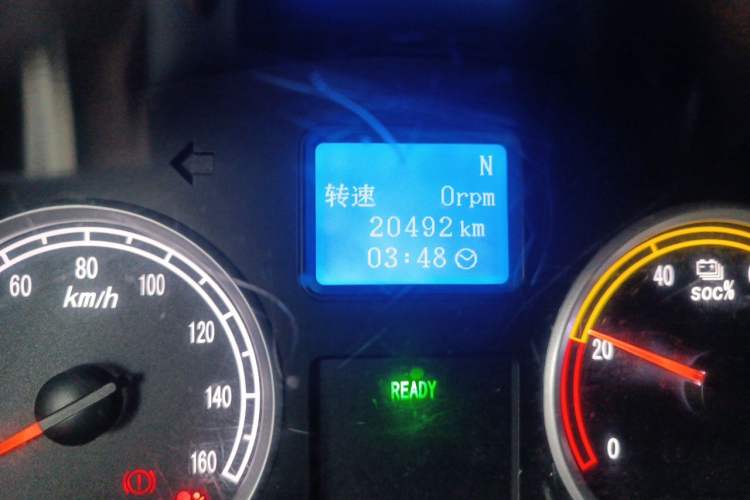 Used Dongfeng Xiaokang EC36 2022 Standard Edition CATL Battery Odometer Close Up