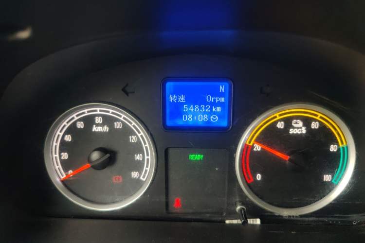 Used Dongfeng Xiaokang EC36 2022 Standard Edition CATL Battery Odometer Close Up