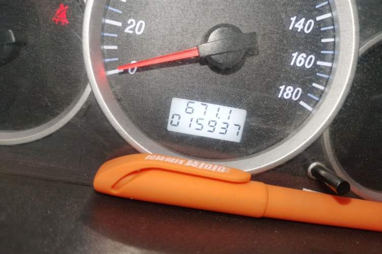 Used Dongfeng Xiaokang K05S 2019 1.2L Practical Version China VI Standard DK12 Odometer Close Up