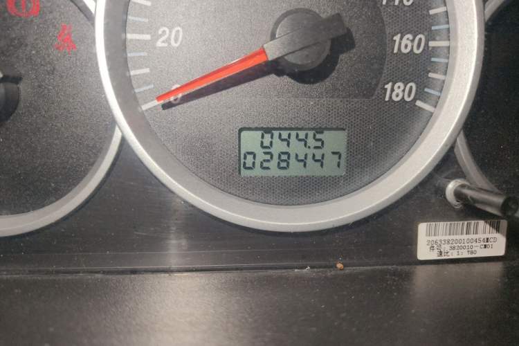 Used Dongfeng Xiaokang K05S 2022 1.3L High-Power Base Version Odometer Close Up