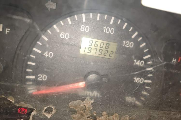 Used Dongfeng Xiaokang K07II 2007 1.0L Base Version BG10-01 Odometer Close Up