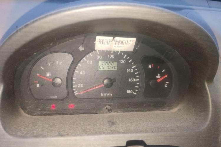 Used Dongfeng Xiaokang K07II 2007 1.0L Base Version BG10-01 Odometer Close Up