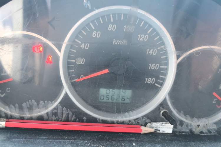 Used Dongfeng Xiaokang K07S 2016 1.2L Practical Version DK12-10 Odometer Close Up
