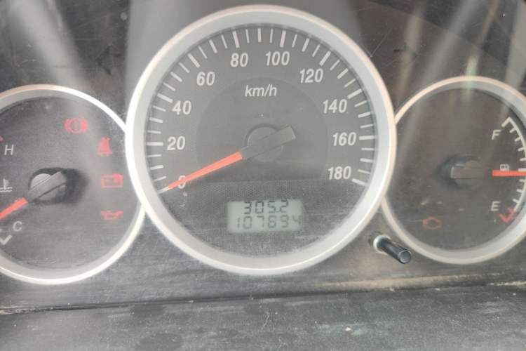 Used Dongfeng Xiaokang K07S 2017 1.2L Practical Version DK12-10 Odometer Close Up