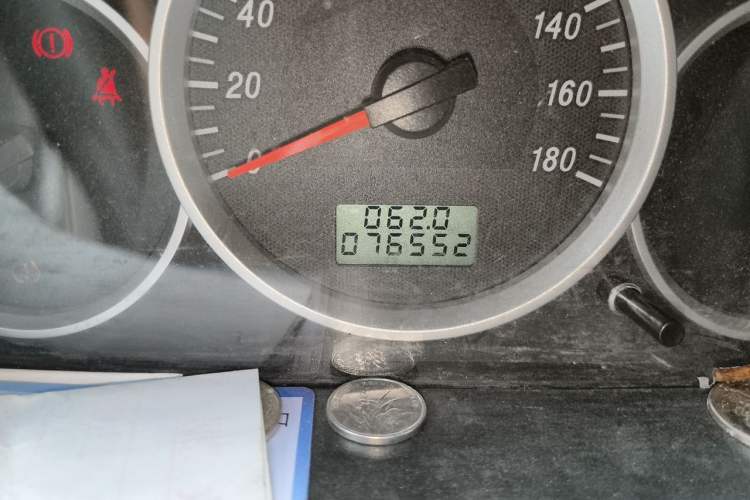 Used Dongfeng Xiaokang K07S 2019 1.2L Practical Version China VI Standard DK12 Odometer Close Up