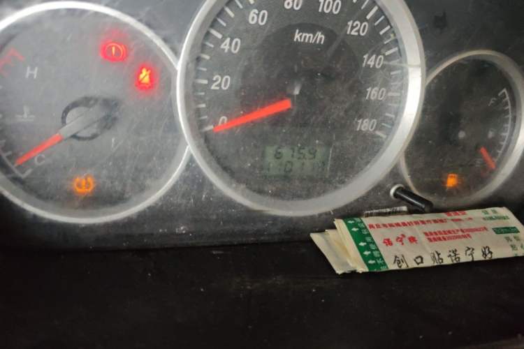 Used Dongfeng Xiaokang K07S 2019 1.2L Practical Version China VI Standard DK12 Odometer Close Up