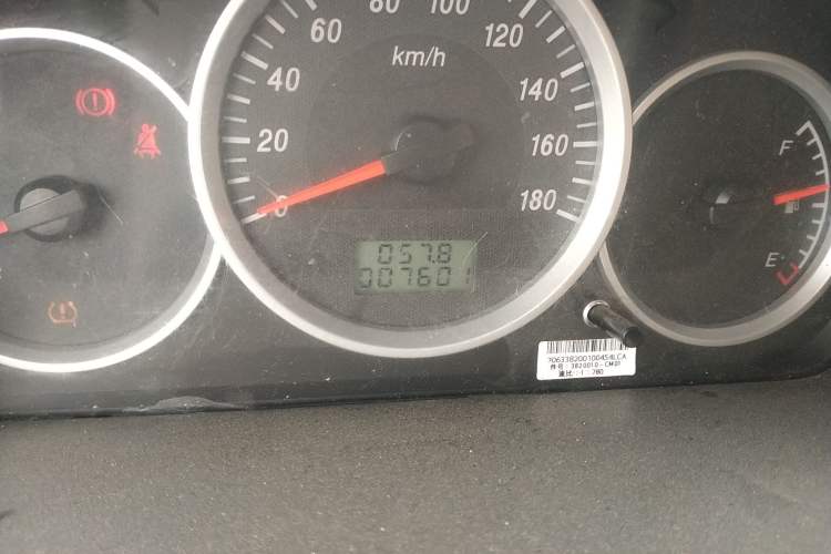 Used Dongfeng Xiaokang K07S 2019 1.2L Practical Version China VI Standard DK12 Odometer Close Up