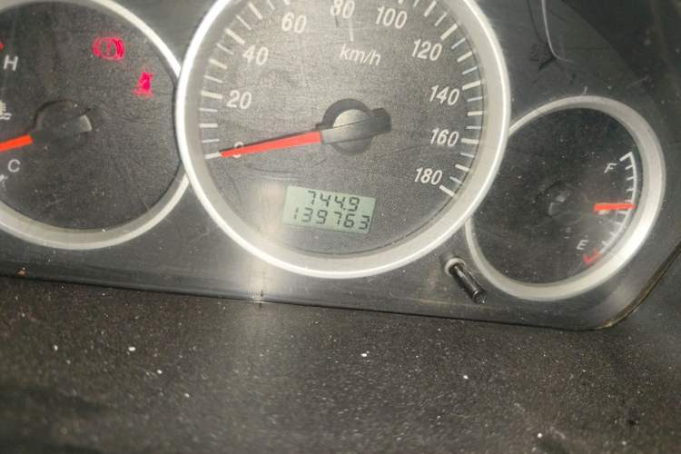 Used Dongfeng Xiaokang K07S 2019 1.2L Practical Version China VI Standard DK12 Odometer Close Up