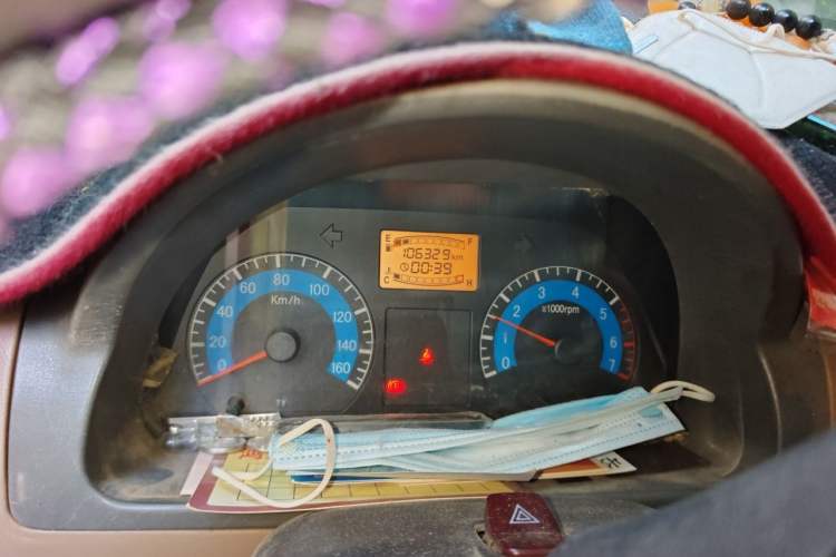 Used Dongfeng Xiaokang V27 2011 1.3L Standard Version BG13-20 Odometer Close Up