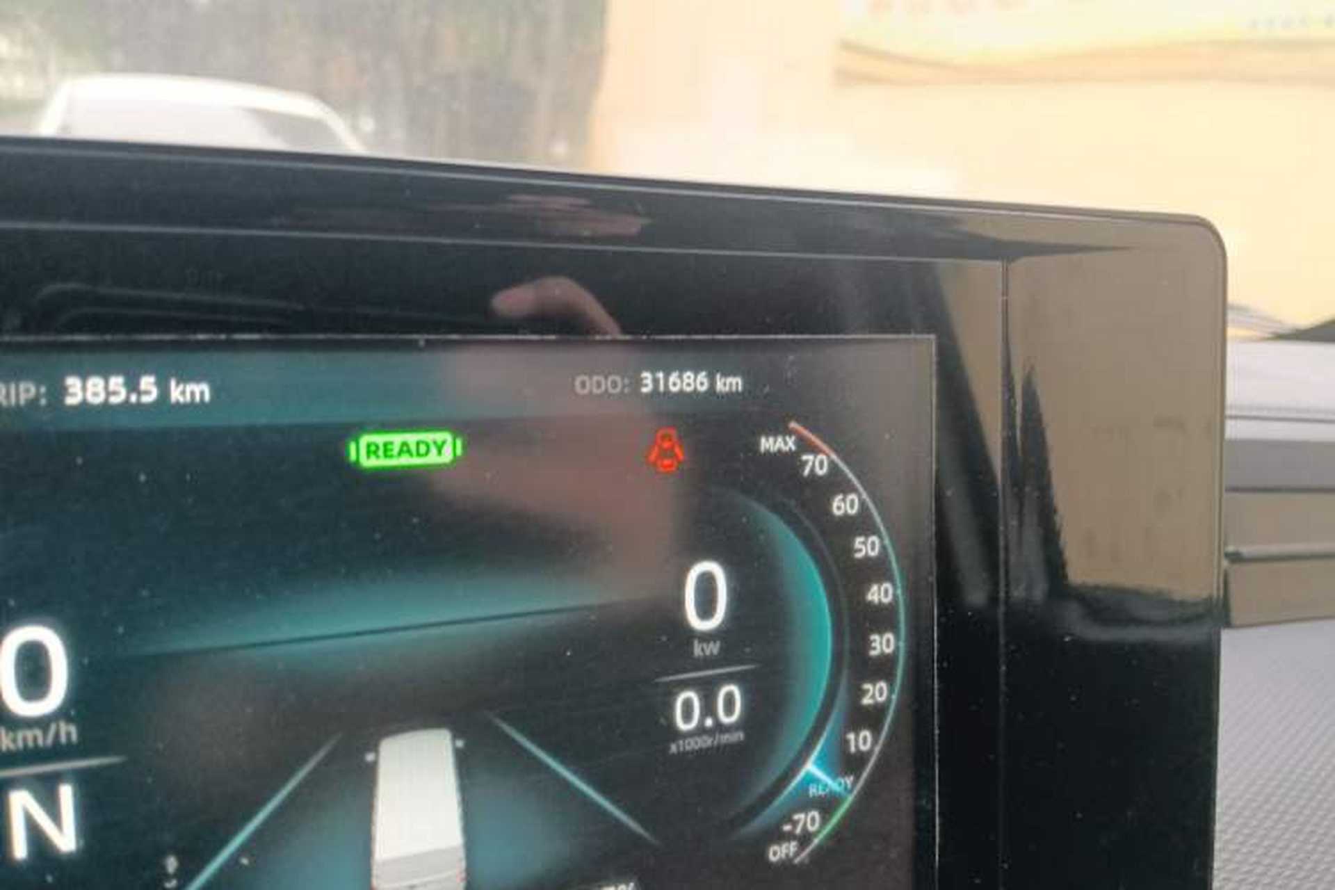 Used Dongfeng Yufeng EM27 2024 EM27 CATL 38.64 kWh Odometer Close Up