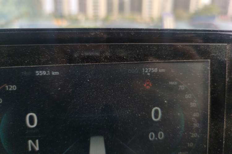 Used Dongfeng Yufeng EM27 2024 EM27L Henan Lidong 41.472 kWh Odometer Close Up
