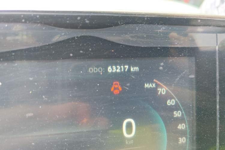 Used Dongfeng Yufeng EM27 2024 EM27L BYD CATL 41.86 kWh Odometer Close Up