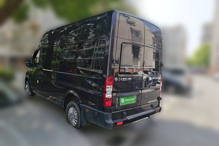Used Dongfeng Yufeng 2018 2.5T Logistics Vehicle A100 Long Wheelbase High Roof 5-9 Seater China V Emission Standard ZD25 Rear Left 45 Deg