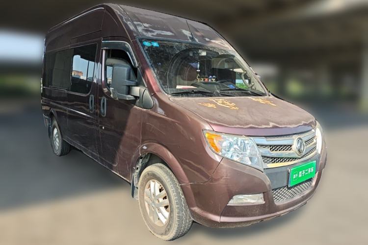 Used Dongfeng Yufeng 2018 2.5T Logistics Vehicle A100 Long Wheelbase High Roof 5-9 Seater China V Emission Standard ZD25 Front Right 45 Deg