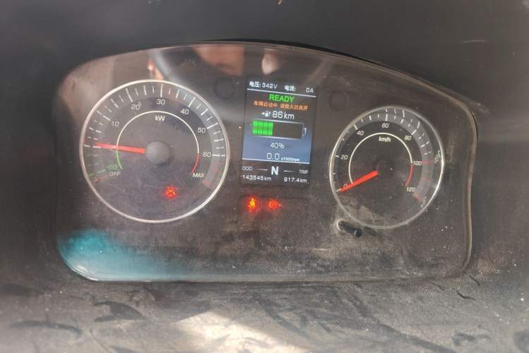Used Dongfeng Yufeng  Odometer Close Up