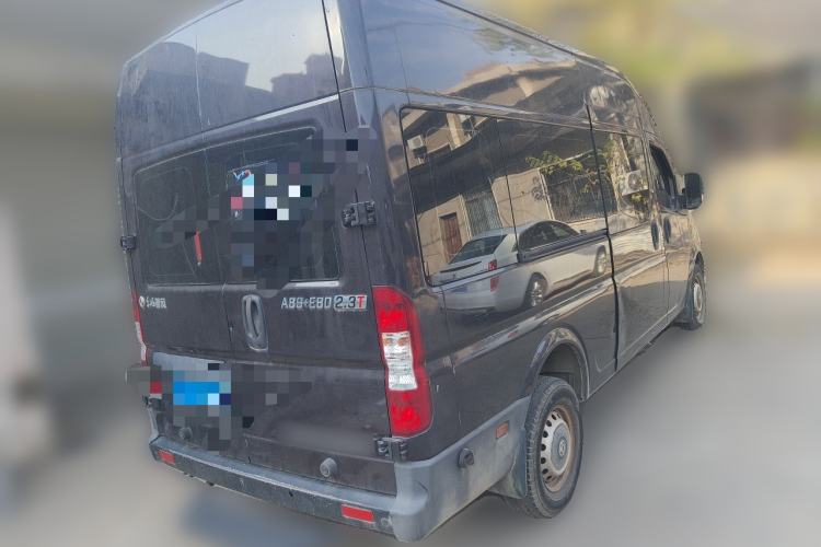 Used Dongfeng Yufeng 2020 2.3T Economy Logistics Vehicle Long Wheelbase High Roof 5-9 Seater WP2.3 Rear Right 45 Deg