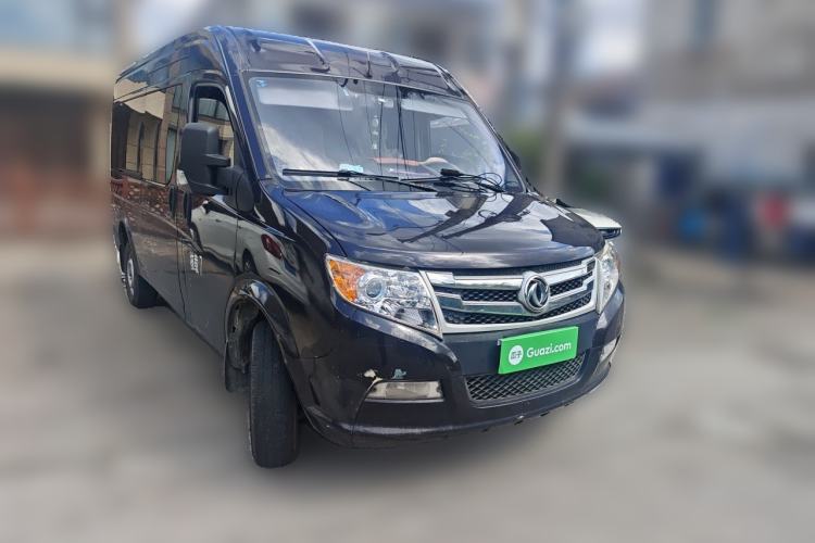 Used Dongfeng Yufeng 2020 2.3T Economy Logistics Vehicle Long Wheelbase Mid-Roof Design 5-9 Seater WP2.3 Front Right 45 Deg
