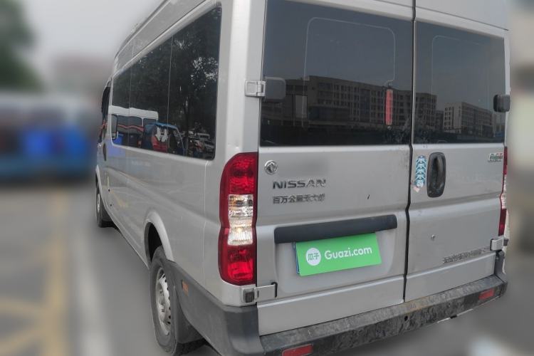 Used Dongfeng Yufeng 2020 2.5T V9 Logistics Vehicle Long Wheelbase Mid-Roof Design 6-9 Seater China V Emission Standard ZD25 Rear Left 45 Deg