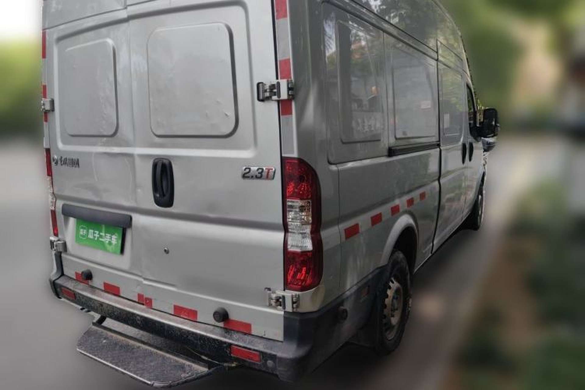 Used Dongfeng Yufeng 2020 2.3T Economy Van Long Wheelbase High Roof 3-Seater WP2.3 Rear Right 45 Deg