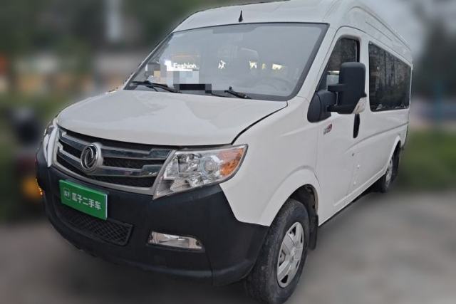 Used Dongfeng Yufeng 2020 2.3T Economy Logistics Vehicle Long Wheelbase Mid-Roof Design 5-9 Seater WP2.3