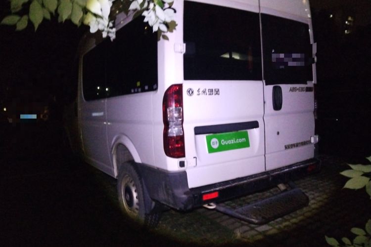 Used Dongfeng Yufeng 2020 2.3T Economy Logistics Vehicle Short Wheelbase Low Roof 5-9 Seater WP2.3 Rear Left 45 Deg