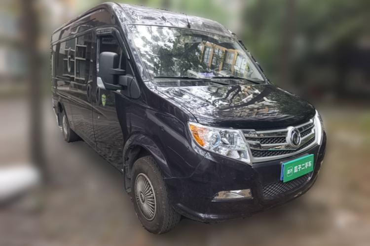 Used Dongfeng Yufeng 2021 2.4T Rear-Drive Logistics Vehicle Long Wheelbase Mid-Roof 6-9 Seater China VI Emission Standard YCY24140-60 Front Right 45 Deg