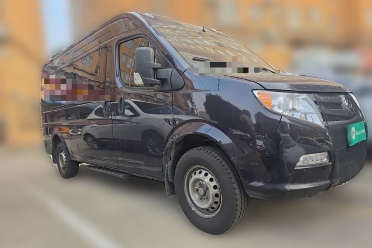 Used Dongfeng Yufeng 2021 2.0T Power King Front-Drive Logistics Vehicle Long Wheelbase Mid-Roof Design 6–9 Seats China VI Emission Standard ZD20 Front Right 45 Deg