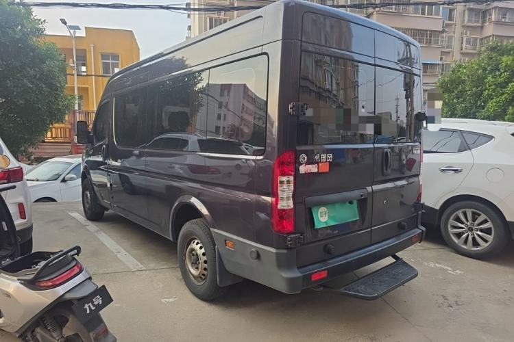 Used Dongfeng Yufeng 2021 2.0T Power King Front-Drive Logistics Vehicle Long Wheelbase Mid-Roof Design 6–9 Seats China VI Emission Standard ZD20 Rear Left 45 Deg