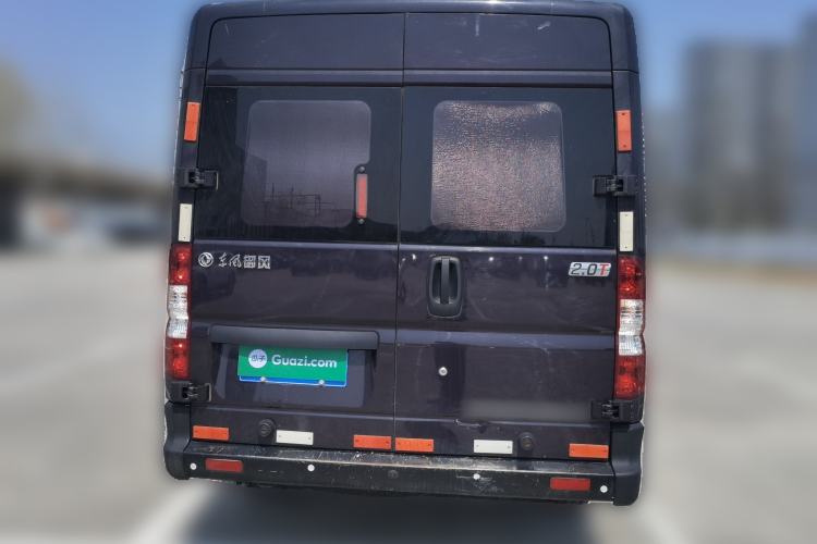 Used Dongfeng Yufeng 2021 2.0T Power King Front-Drive Logistics Vehicle Long Wheelbase Mid-Roof Design 6–9 Seats China VI Emission Standard ZD20 Rear