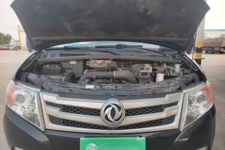 Used Dongfeng Yufeng 2021 2.3T Power King Rear-Drive Van Long Wheelbase High Roof Dual Rear Tires 3-Seater China VI Standard M9T Engine Bay