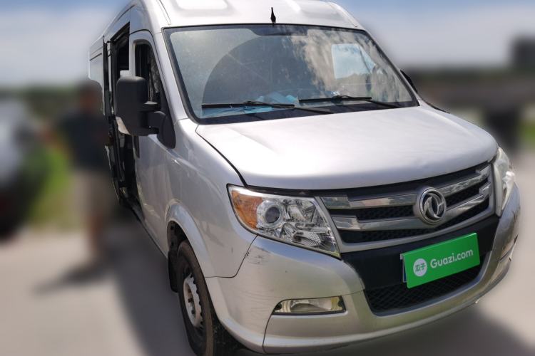 Used Dongfeng Yufeng 2021 2.3T V9 Logistics Vehicle Long Wheelbase Mid-Roof Design 6-9 Seats China V Emission Standard WP2.3 Front Right 45 Deg