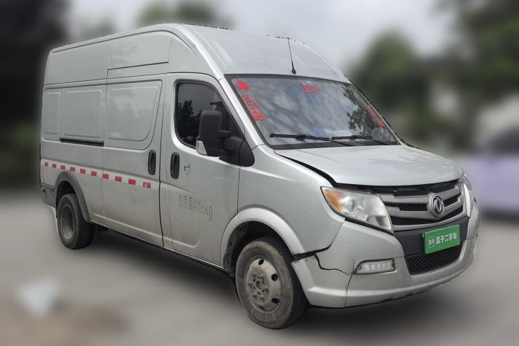 Used Dongfeng Yufeng 2021 2.3T Power King Rear-Drive Van Long Wheelbase High Roof Dual Rear Tires 3-Seater China VI Standard M9T Front Right 45 Deg