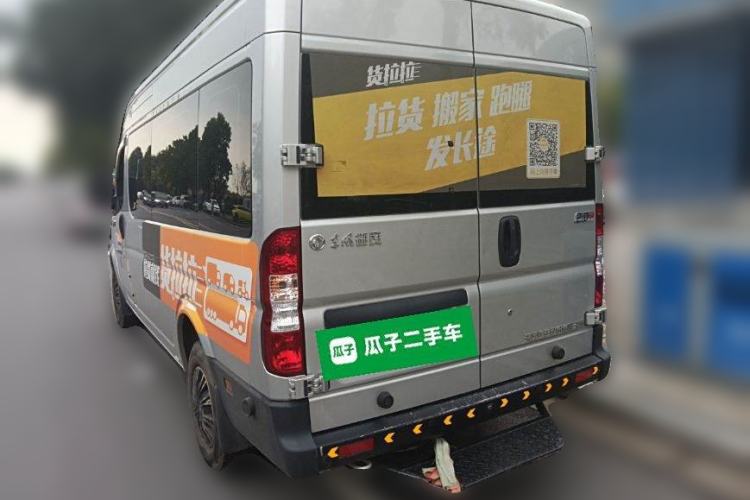 Used Dongfeng Yufeng 2021 2.0T Power King Front-Drive Logistics Vehicle Long Wheelbase Mid-Roof Design 6–9 Seats China VI Emission Standard ZD20 Rear Left 45 Deg