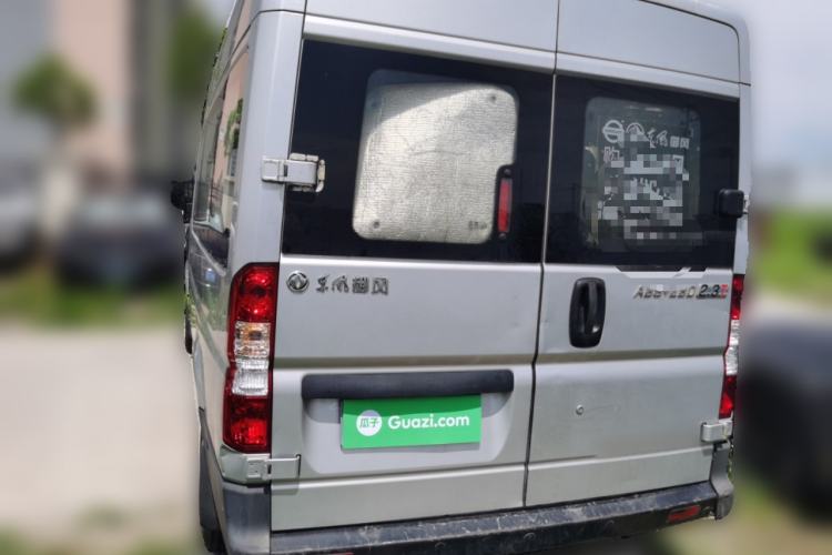 Used Dongfeng Yufeng 2021 2.3T V9 Logistics Vehicle Long Wheelbase Mid-Roof Design 6-9 Seats China V Emission Standard WP2.3 Rear Left 45 Deg
