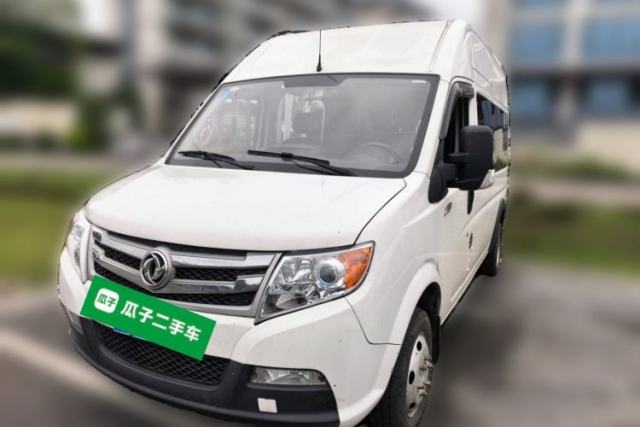 Used Dongfeng Yufeng 2021 2.4T Rear-Drive Logistics Vehicle Long Wheelbase High Roof Dual Rear Tires 6–9 Seats China VI Emission Standard YCY24140-60