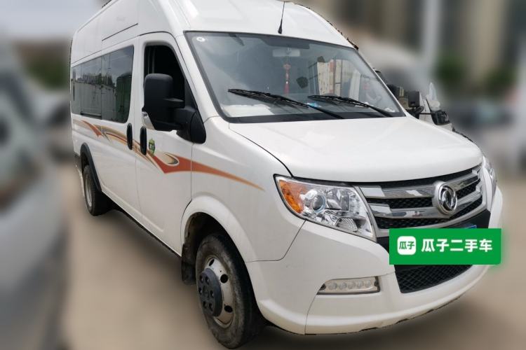 Used Dongfeng Yufeng 2021 2.3T Power King Rear-Drive Logistics Vehicle Extreme High Roof Dual Rear Tires 6-9 Seater China VI Standard M9T Front Right 45 Deg