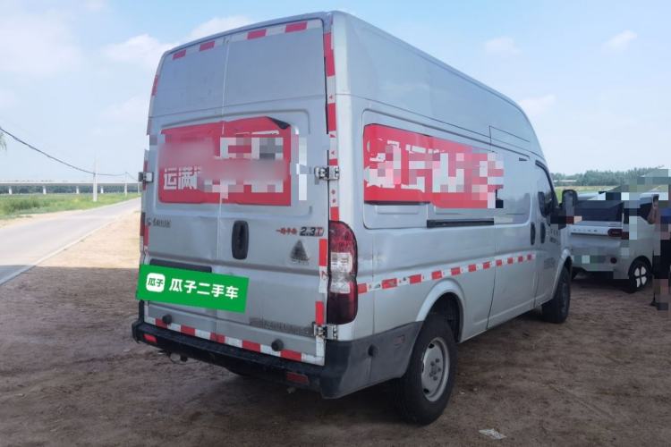 Used Dongfeng Yufeng 2023 V9+ 2.3T Manual Front-Drive Van Long Wheelbase High Roof 3-Seater Rear Right 45 Deg