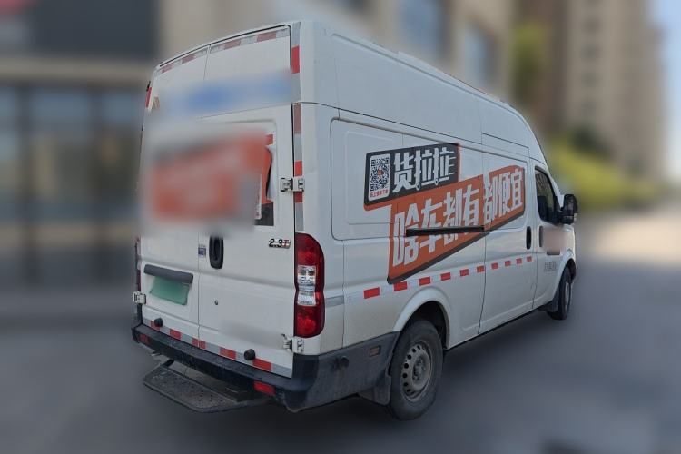 Used Dongfeng Yufeng 2023 V9+ 2.3T Manual Front-Drive Van Long Wheelbase High Roof 3-Seater Rear Right 45 Deg
