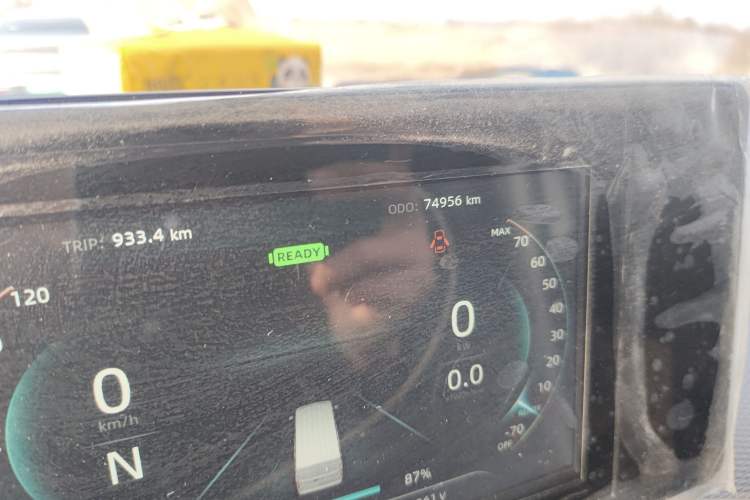 Used Dongfeng Yufeng EM26 2023 Standard Edition 41.472 kWh Henan Lithium Power Odometer Close Up