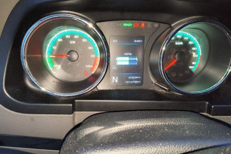 Used Dongfeng Yufeng EM26 2023 High-End Model 41.86 kWh CATL Odometer Close Up