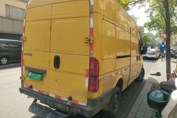 Used Dongfeng Yufeng EV 2018 EA100 Logistics Vehicle 95 kWh Rear Right 45 Deg