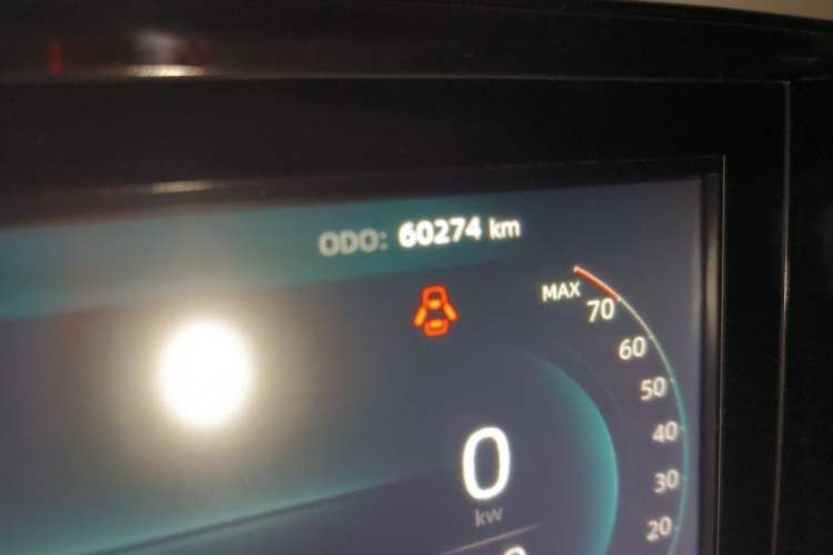 Used Dongfeng Yufeng EV  Odometer Close Up