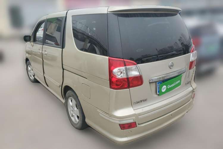 Used Dongfeng Yumsun 2009 2.5L Automatic Luxury Edition Rear Left 45 Deg