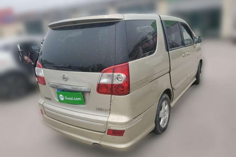 Used Dongfeng Yumsun 2009 2.5L Automatic Luxury Edition Rear Right 45 Deg
